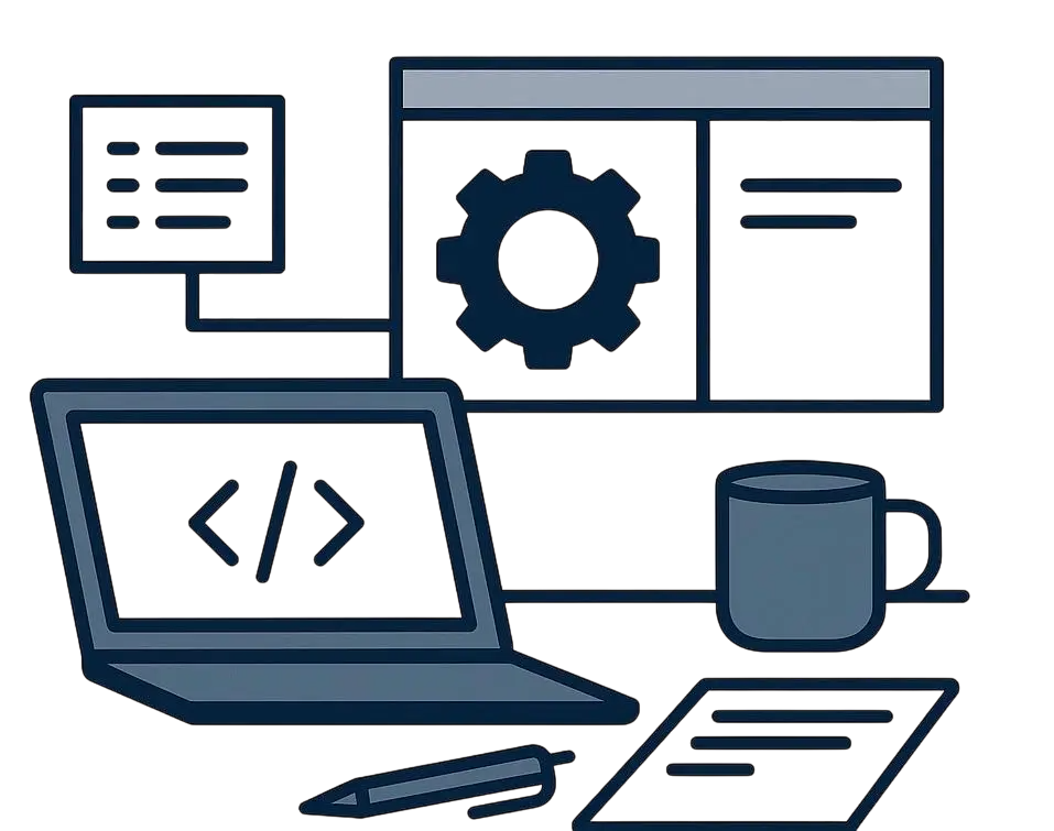 Product Development Team Illustration